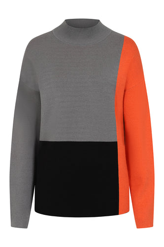 Karlie Block Pullover