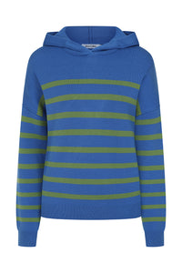 Padstow Stripe Hooded Pullover