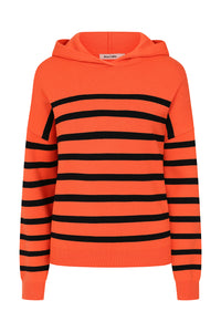 Padstow Stripe Hooded Pullover