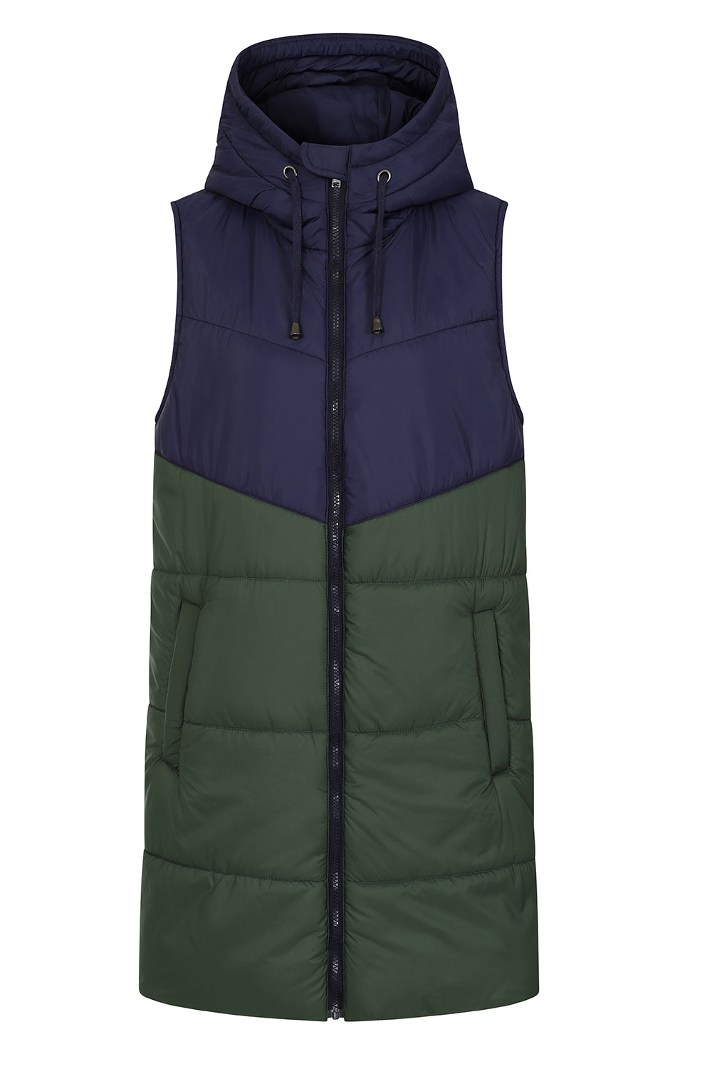 Olga Two Colour Gilet