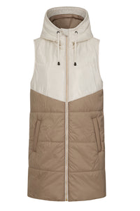 Olga Two Colour Gilet